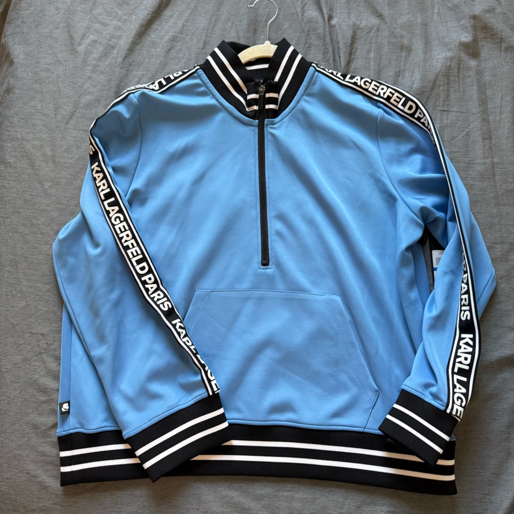 Karl Lagerfeld Paris Sky Blue Fabric